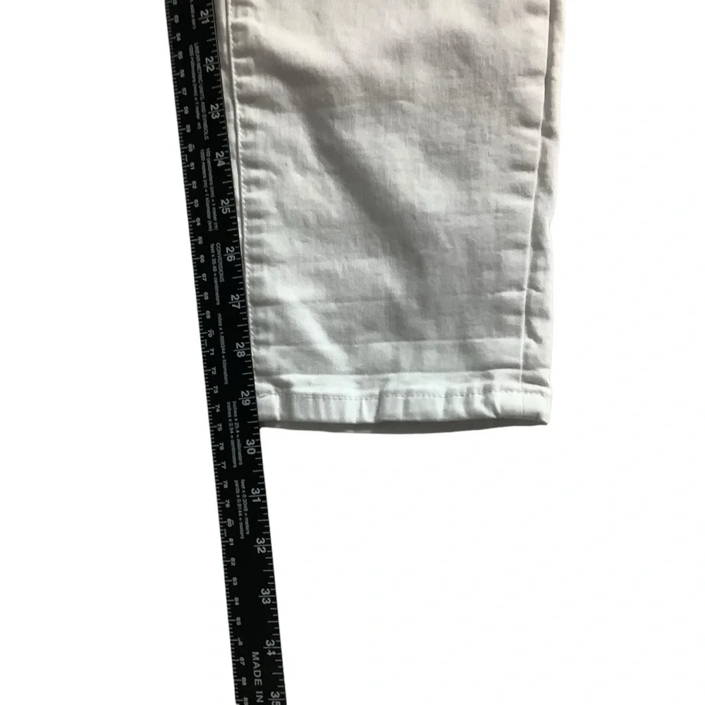 KanCan Taylor High Rise Distressed Skinny Jeans Size 15 / 31 White